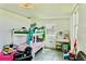 Bright bedroom with bunk beds, vanity and fun decor at 3328 Fox Ridge, Winter Haven, FL 33884