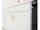 Close-up of white cabinets and marble countertop in the kitchen at 337 Giovani Blvd, Clermont, FL 34715