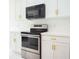 Modern kitchen with stainless steel oven and microwave at 337 Giovani Blvd, Clermont, FL 34715