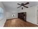 Spacious bedroom features laminate wood floors, recessed lighting, and closet with shelving at 3601 Midiron Dr, Winter Park, FL 32789