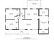 Detailed floor plan showcases the layout and dimensions of the home at 4124 Caywood Cir, Orlando, FL 32810