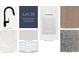 Image showcasing the various available designer finishes for the house at 756 Pointe Emerson Blvd, Apopka, FL 32703
