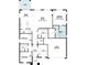 Detailed floorplan showcasing the layout of the home at 756 Pointe Emerson Blvd, Apopka, FL 32703