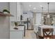 Kitchen featuring stainless steel appliances, gas range, and quartz countertops at 9405 Bordet Ct, Orlando, FL 32827