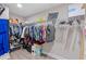 A walk-in closet provides ample storage space at 1204 Lexington Ave, Davenport, FL 33837