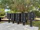 View of community mailboxes with the playground in the background at 141 Mitchell Creek Way, Oviedo, FL 32765