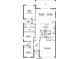 Detailed floor plan showcasing layout with primary suite, kitchen, great room, and garage at 1598 Whitewood Ct, Kissimmee, FL 34747
