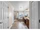 Luxurious Primary bathroom with dual vanities, a soaking tub, and walk-in shower at 2411 Sabastian St, Mount Dora, FL 32757