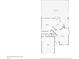 Detailed floor plan showcasing the layout of the first floor, including living spaces and garage at 2411 Sabastian St, Mount Dora, FL 32757