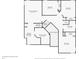 Second floor floor plan featuring bedrooms, primary bath, closets and stairs at 2411 Sabastian St, Mount Dora, FL 32757