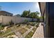 Backyard featuring a playset, a privacy fence, and a unique brick and grass design at 2790 Monticello Way, Kissimmee, FL 34741