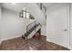 Staircase with sleek design and modern style, complemented by tile flooring at 356 S Osceola Ave # 19, Orlando, FL 32801