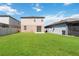 Spacious backyard with lush green grass, ideal for outdoor activities and relaxation at 3566 Southern Cross Loop, Kissimmee, FL 34744