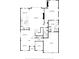 First floor plan showing kitchen, Gathering room, living room, dining room and Primary suite at 4002 Scarlet Branch Rd, Orlando, FL 32824