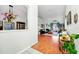 Inviting living room featuring hardwood floors, neutral walls, and decor at 5431 White Heron Pl, Oviedo, FL 32765