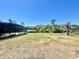Expansive backyard featuring lush greenery, mature trees and a screen enclosed lanai at 6001 Beau Ln, Orlando, FL 32808