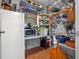 Walk-in pantry with generous shelving and storage space, perfect for organized kitchen essentials at 808 Denton Rd, Winter Park, FL 32792