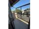 Screened-in balcony with views of the community and parking at 128 Water Front Way # 300, Altamonte Springs, FL 32701