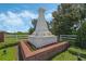 Community monument featuring brick base and landscaped flower bed at 15160 Avenue Of The Arbors, Winter Garden, FL 34787