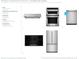 A suite of KitchenAid stainless steel kitchen appliances for the contemporary home at 161 Purcell Dr, Alafaya, FL 32825