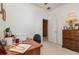 Bedroom with carpet floor, desk, and natural light at 3321 San Jacinto Cir # 116, Sanford, FL 32771