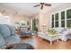 Inviting living area featuring natural light, stylish furnishings, and an open floor plan at 3321 San Jacinto Cir # 116, Sanford, FL 32771