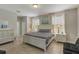 Spacious bedroom with a large bed, bedside tables with lamps, and neutral decor at 4201 Oakview Dr, Davenport, FL 33837