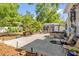 Large backyard with patio, hot tub, and outdoor seating, perfect for entertaining and relaxation at 1145 Utah Blvd, Orlando, FL 32803