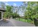 Outdoor back deck offers a private retreat overlooking the backyard and serene water views at 13562 S Lake Mary Jane Rd, Orlando, FL 32832