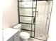 Contemporary bathroom showcasing a sliding glass shower, stylish vanity, and updated fixtures at 604 Kenwick Cir # 105, Casselberry, FL 32707