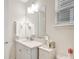 Bright bathroom featuring a vanity with ample countertop space and updated fixtures at 8044 Lost Shaker Ln, Kissimmee, FL 34747