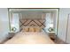 Beautifully staged bedroom with designer headboard, matching lamps, and contemporary decor at 9312 Sommerset Hills Dr, Davenport, FL 33896