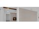 Living room featuring a brick wall and a modern fireplace at 1030 Gran Paseo Dr, Orlando, FL 32825
