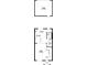 First floor floor plan showcasing kitchen, dining, great room, foyer, and powder room at 1400 Lumpini St, St Cloud, FL 34771