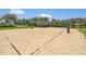 Sand volleyball court with net is a great amenity for outdoor recreation at 1866 Cassidy Knoll Dr, Kissimmee, FL 34744