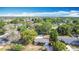 Beautiful aerial view showcases a backyard pool, mature trees and a well-maintained neighborhood at 1901 Rose Blvd, Orlando, FL 32839