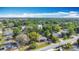 Neighborhood aerial view with lush trees and a view of the skyline at 1901 Rose Blvd, Orlando, FL 32839