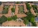 Bird's-eye view of the community showcasing landscaping and mature trees at 5325 Hansel Ave # E-15, Orlando, FL 32809
