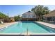 The outdoor pool is the perfect place to relax and cool off on a hot day at 5325 Hansel Ave # E-15, Orlando, FL 32809