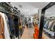 Spacious walk-in closet with plenty of hanging space and storage at 608 E Club Cir, Longwood, FL 32779