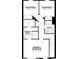 Second floor Rutland floorplan featuring an owner's suite, two additional bedrooms, and two full bathrooms at 624 Pothos St, Apopka, FL 32703
