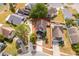 Aerial view of the property and surrounding neighborhood at 645 Upperriver Ct, Orlando, FL 32828
