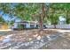 Charming exterior of home with black brick accents, mature landscaping, and a walkway at 7507 Duo Lakes Dr, Orlando, FL 32810