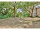 Serene backyard with mature trees offering privacy and a natural ambiance at 956 Salt Pond Pl # 207, Altamonte Springs, FL 32714