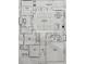 Detailed first floor plan showcasing the layout of the home and its spacious rooms at 1690 Palm Ave, Winter Park, FL 32789