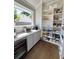 Organized pantry with custom shelves, lots of storage, and a convenient beverage fridge at 1690 Palm Ave, Winter Park, FL 32789