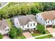Aerial view of backyard with pool and well-manicured lawn at 14883 Golden Sunburst Ave, Orlando, FL 32827