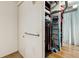 Organized walk-in closet featuring built-in shelves and ample storage space at 150 E Robinson St # 801, Orlando, FL 32801