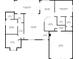 Detailed floor plan showcasing the layout of this home, including the living room, bedrooms, and kitchen at 25652 Timuquana Dr, Sorrento, FL 32776