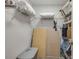 This storage area includes ample shelving for organization and easy access at 4139 S Atlantic Ave # B707, New Smyrna Beach, FL 32169